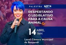 Palestra: Despertando o Legislativo para a causa Animal