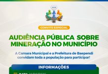 Convite Especial – Audiência Pública sobre Mineração no Município